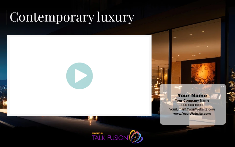 Video Email Template