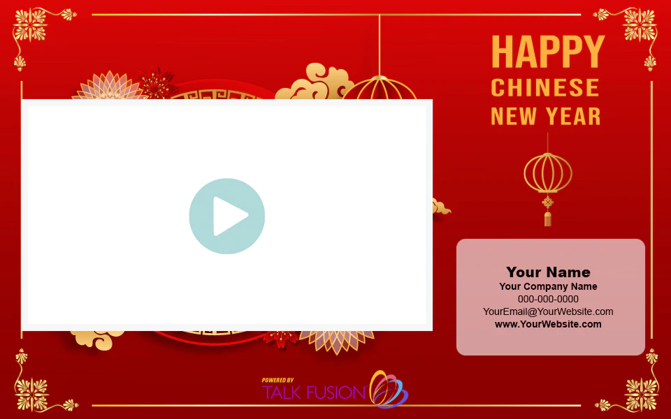 Video Email Template