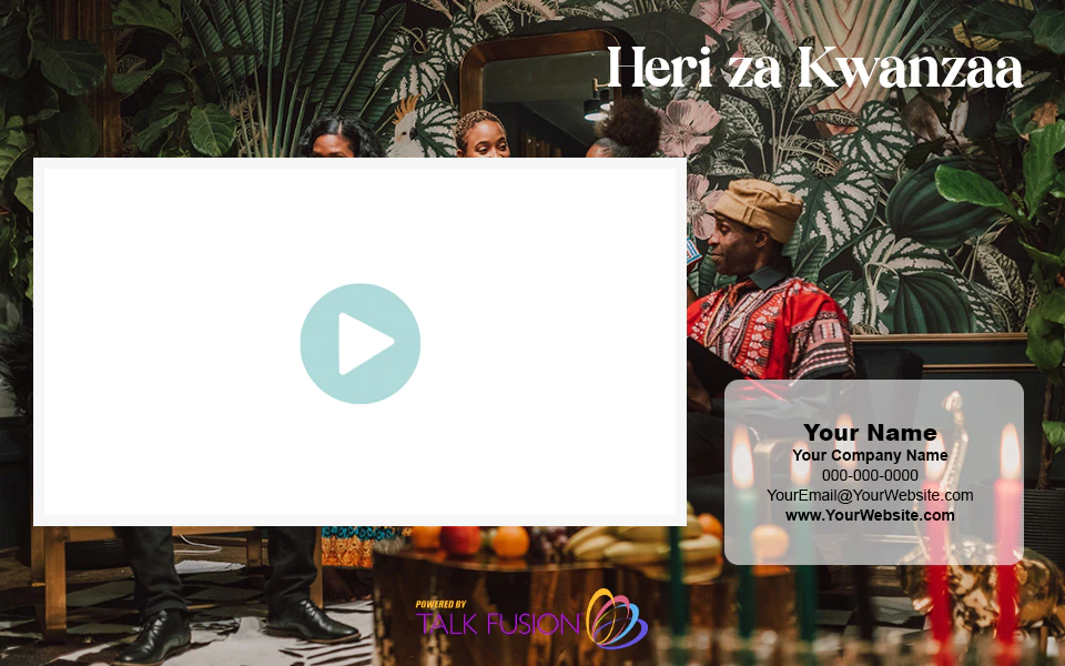 Video Email Template