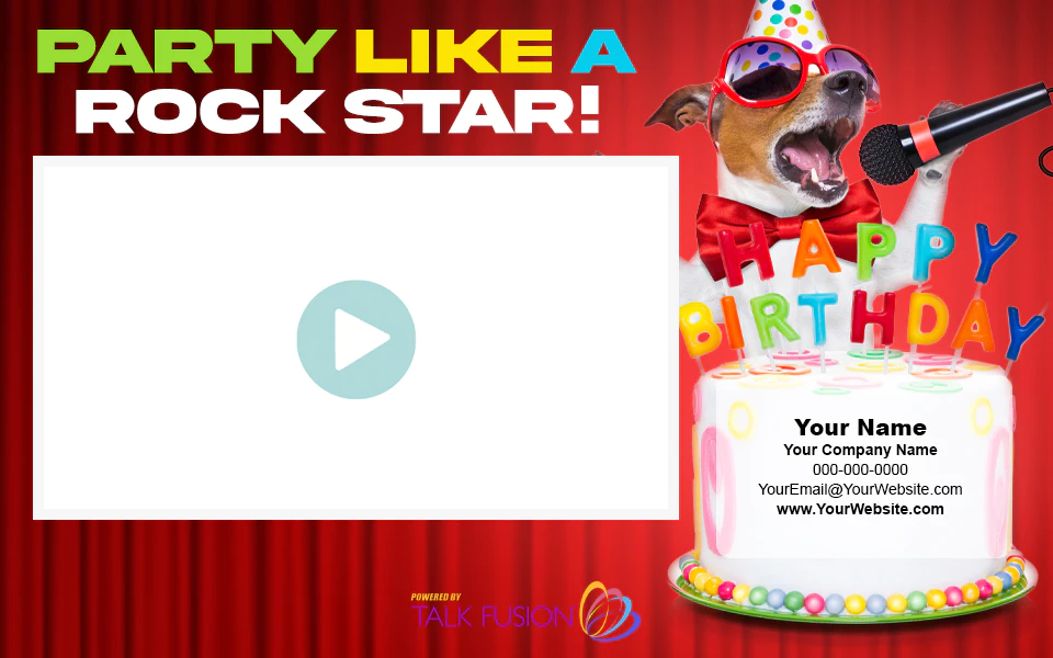 Video Email Template
