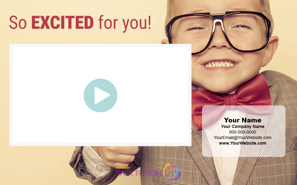 Video Email Template