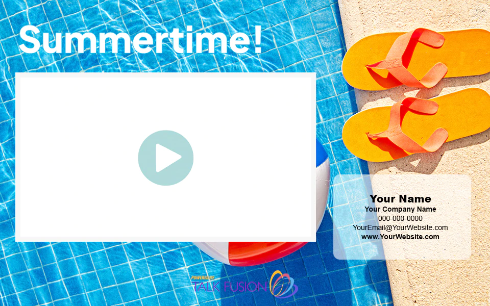 Video Email Template