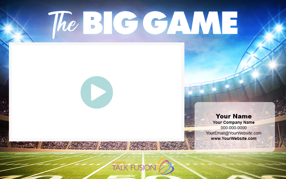 Video Email Template