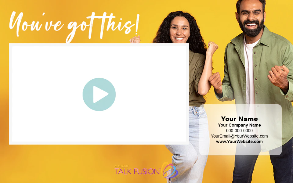 Video Email Template
