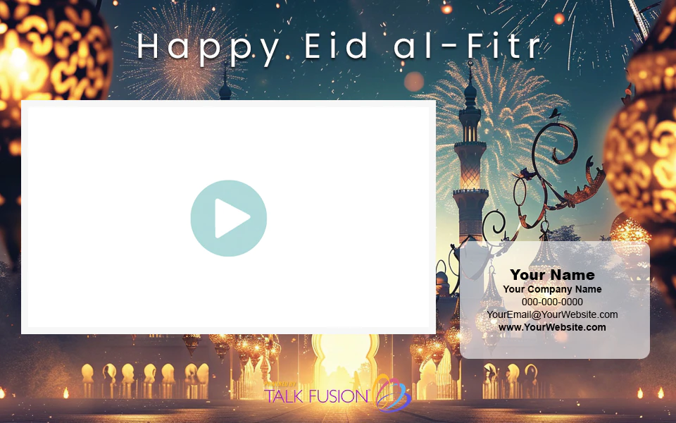 Video Email Template