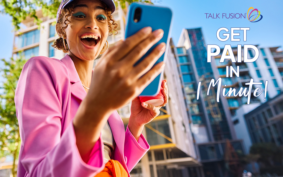 Get Paid in 1 Minute