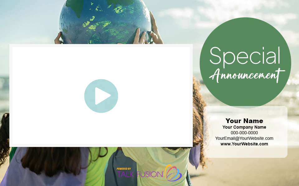 Video Email Template