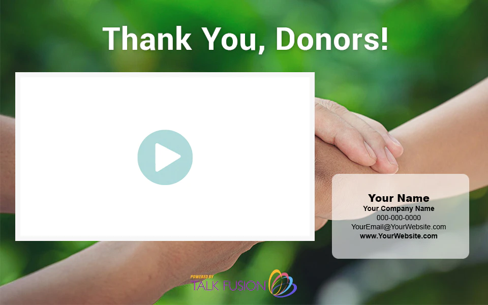 Video Email Template