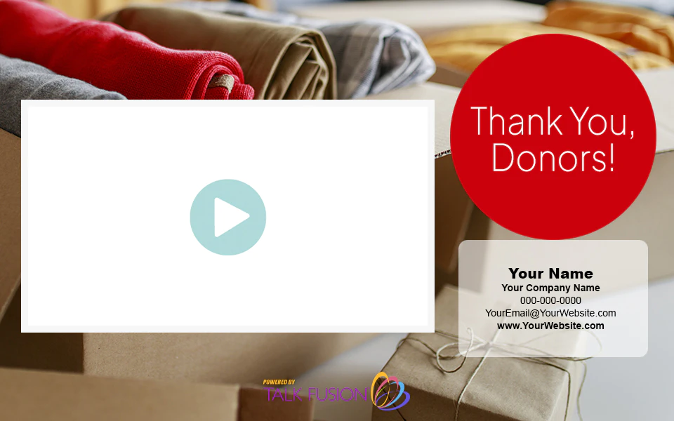 Video Email Template