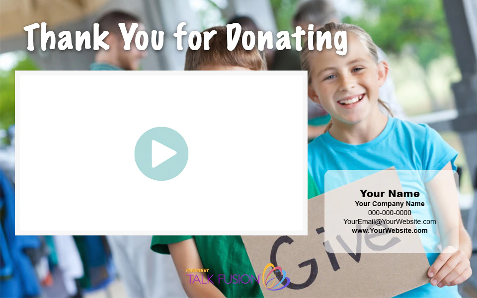 Video Email Template