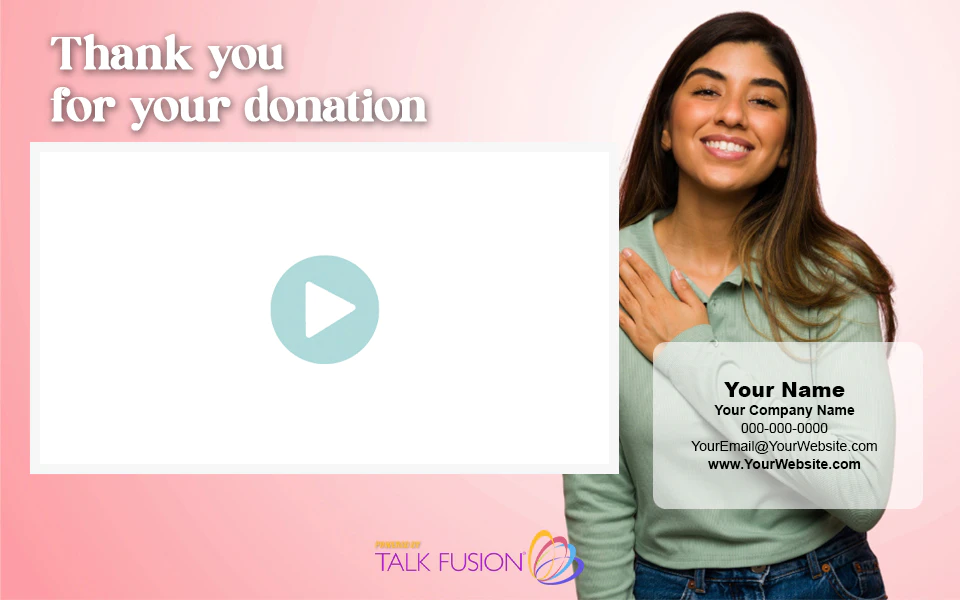 Video Email Template