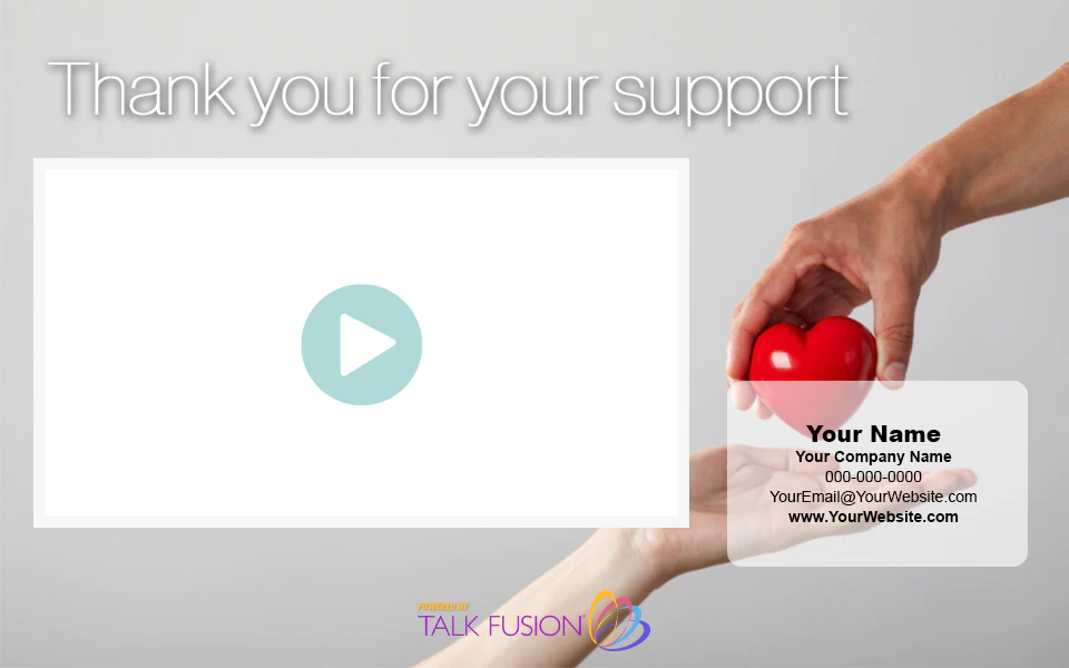 Video Email Template