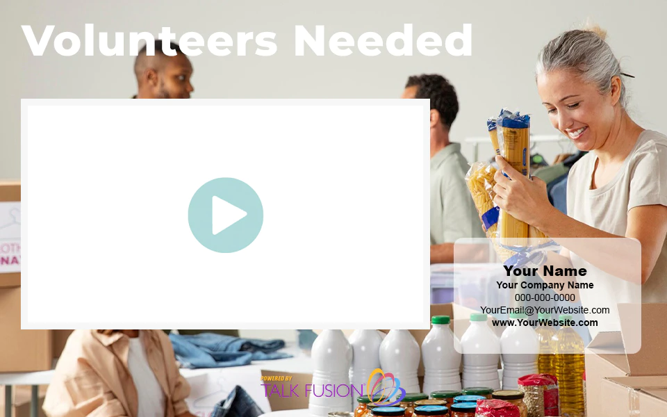 Video Email Template