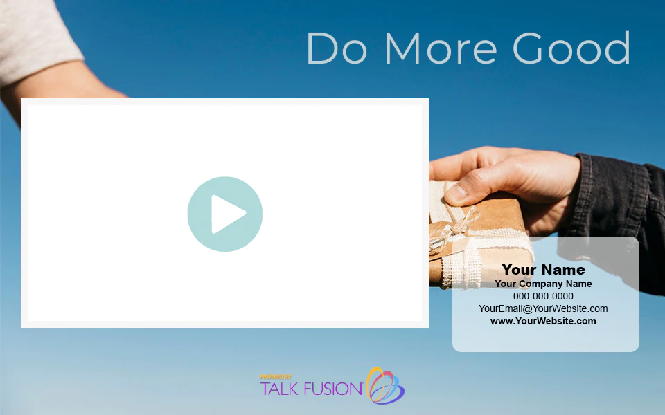 Video Email Template